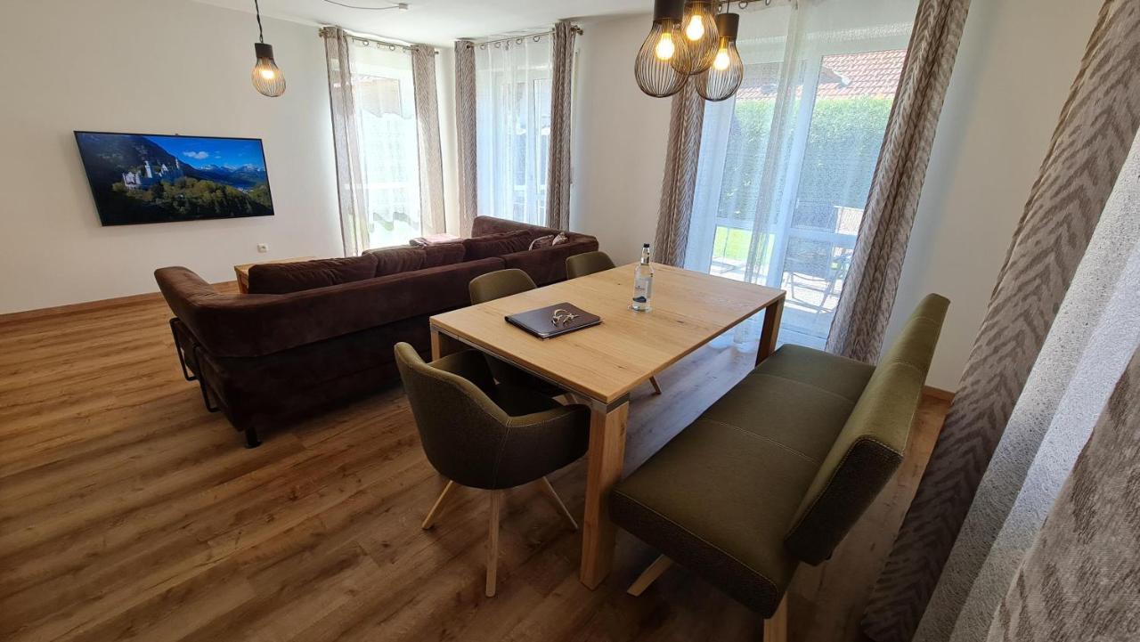 Alpina Sonnen-Appartements Fuessen Incl Xl-Sonnen-Terrasse & Koenigscard Exterior foto